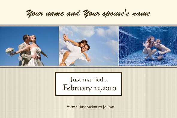 Love & Romantic templates photo templates Save the Date - 1